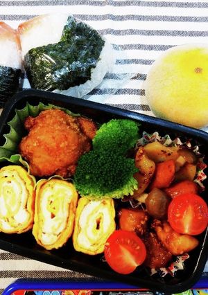 中１！男子弁当！④体育祭予備日-レシピのメイン写真