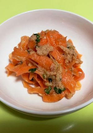 黒酢で簡単！人参しりしり-レシピのメイン写真