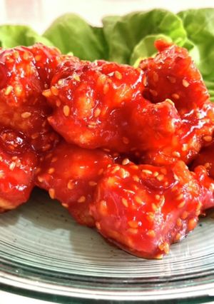 甘辛唐揚げ♡(韓国料理♡タッカンジョン)-レシピのメイン写真