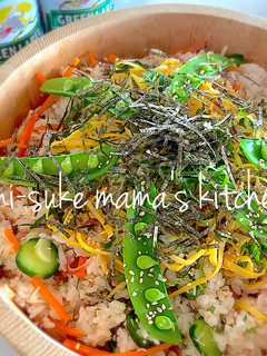 こどもの日❤鯵で華やかちらし寿司。ஐஃ-レシピのメイン写真