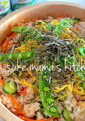 こどもの日❤鯵で華やかちらし寿司。ஐஃ-レシピのメイン写真