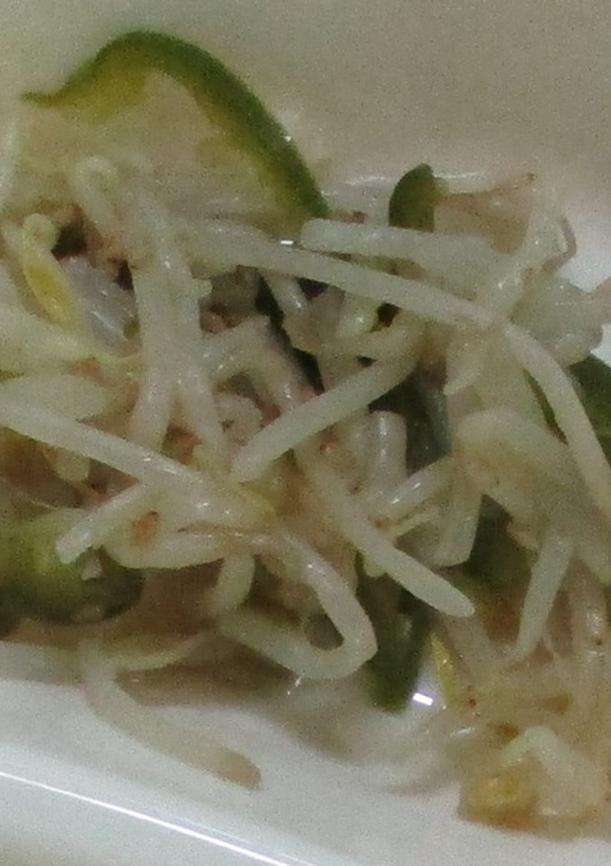 学校給食★もやしとピーマンのごまいため-レシピのメイン写真