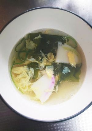 かまぼこのかき玉汁-レシピのメイン写真