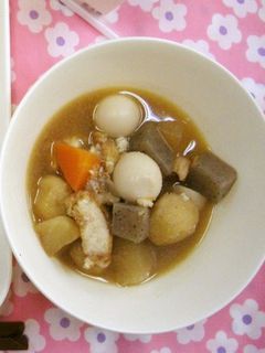 学校給食★関東煮-レシピのメイン写真
