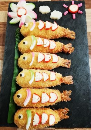 こどもの日などに❤太っちょエビフライ-レシピのメイン写真