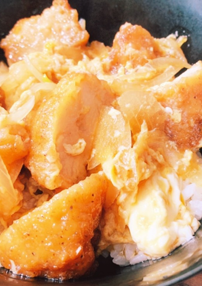5分で完成！とろとろ唐揚げ親子丼-レシピのメイン写真