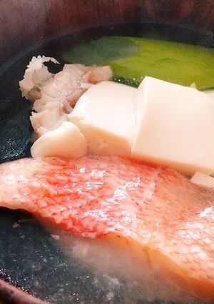 あったか沁み渡る!!赤魚と豆腐の塩汁-レシピのメイン写真