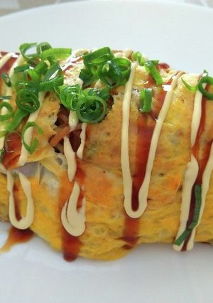 オム焼きそば☆「こどもの日」のランチに-レシピのメイン写真