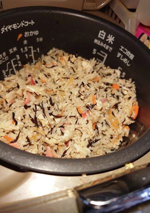 北寄貝の炊き込みごはん-レシピのメイン写真