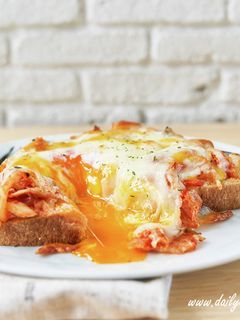 キムチトースト-レシピのメイン写真