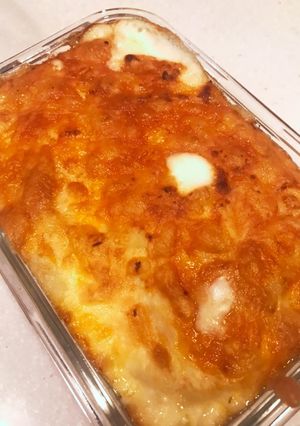 業スーマカロニサラダでアレンジグラタン!-レシピのメイン写真