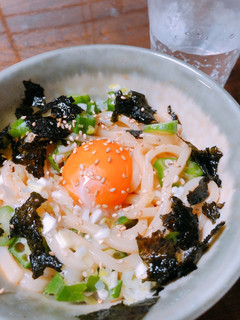 癖になる★ユッケ風うどん★-レシピのメイン写真