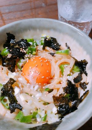 癖になる★ユッケ風うどん★-レシピのメイン写真