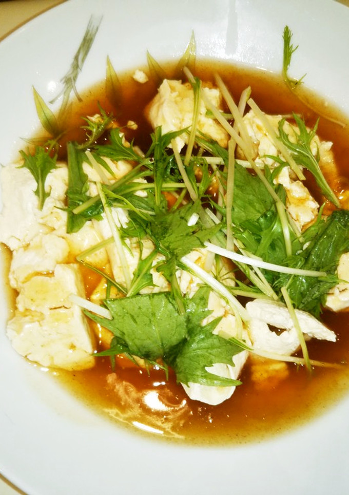 $とろとろ食感な！和風あんかけ豆腐$-レシピのメイン写真
