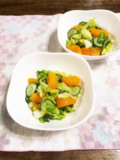 春キャベツの塩麹漬けサラダ-レシピのメイン写真