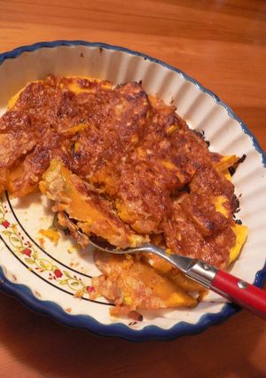 かぼちゃのネギ味噌マヨグラタン-レシピのメイン写真