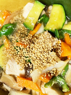 胸肉ズッキーニ中華風炒め味青椒肉絲風-レシピのメイン写真