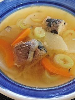 サバ水煮缶の味噌味スープ-レシピのメイン写真
