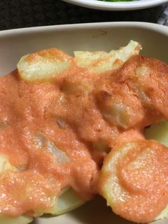 ポテト明太マヨ焼き-レシピのメイン写真