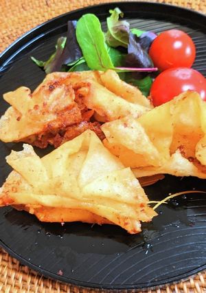 ポテトサラダの兜春巻き-レシピのメイン写真