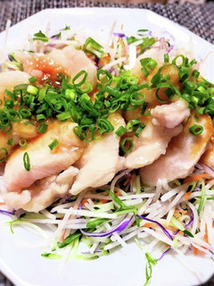 鶏胸肉のさっぱり水晶鶏-レシピのメイン写真