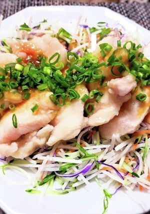 鶏胸肉のさっぱり水晶鶏-レシピのメイン写真