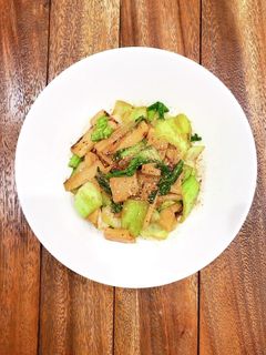 春ごはん♪たけのこと青梗菜の中華炒め-レシピのメイン写真