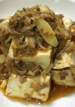 焼き豆腐de麻婆風☆-レシピのメイン写真