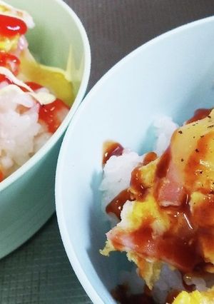 ぶっこみ☆チーズinオムライス♪-レシピのメイン写真
