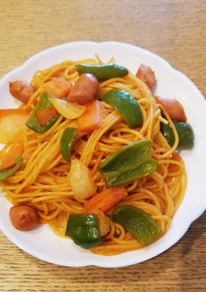 お鍋一つででナポリタン-レシピのメイン写真