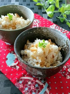 レンジで簡単☆筍ごはん。(混ぜご飯)-レシピのメイン写真