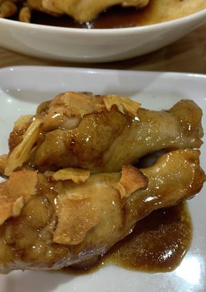 鶏手羽元のバルサミコ甘酢照り焼き-レシピのメイン写真