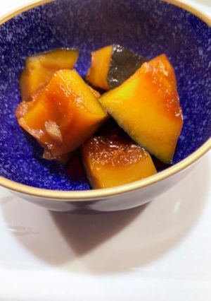 ゆかりのイブクロ　　かぼちゃの煮物-レシピのメイン写真