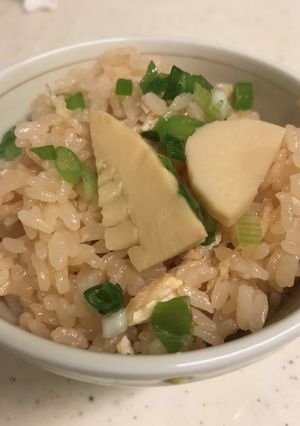 竹の子ご飯-レシピのメイン写真