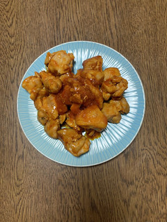 鳥もも肉のケチャップ炒めカレー風味-レシピのメイン写真