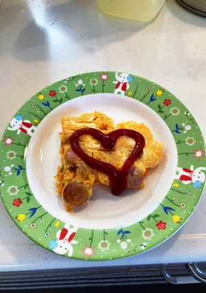 我が家のオムレツ-レシピのメイン写真