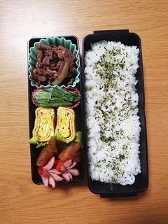 R3/4/9 高校1年初弁当-レシピのメイン写真