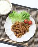 ご飯が進む！揚げ豚ロースのピリ辛漬け