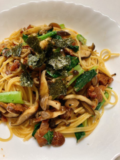 焼き鳥缶 パスタ-レシピのメイン写真