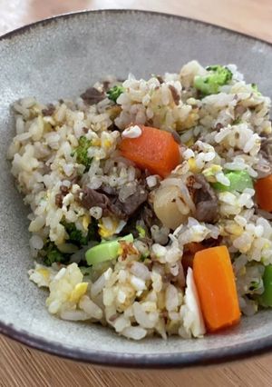 肉じゃがチャーハン-レシピのメイン写真