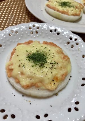 準備は5分！新玉ねぎのグリルドチーズ-レシピのメイン写真