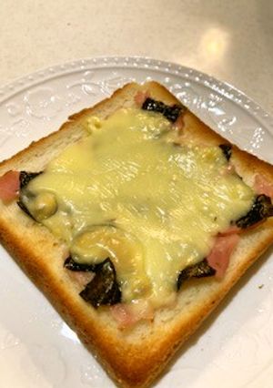 ベーコン海苔チーズトースト-レシピのメイン写真