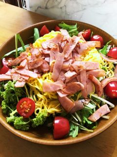 糖質ゼロ麺 冷やし中華-レシピのメイン写真