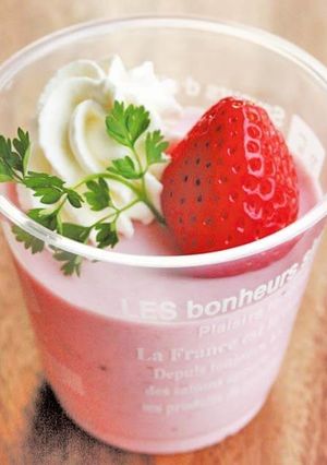 苺のヨーグルトムース-レシピのメイン写真