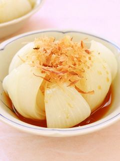 レンジで簡単!新たまねぎの丸ごと蒸し-レシピのメイン写真