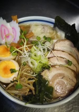 例の燻製チャーシューめーらん(*≧∀≦-レシピのメイン写真