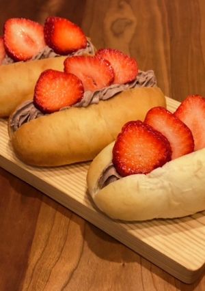 ふわもちフルーツコッペサンド-レシピのメイン写真