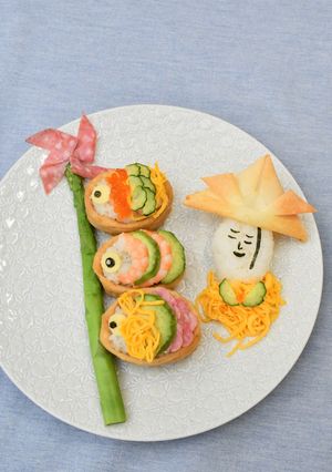 こどもの日プレート　ＪＡにいがた南蒲-レシピのメイン写真
