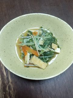 水菜の簡単煮浸し-レシピのメイン写真