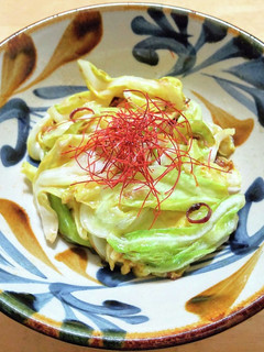 アンチョビ粉で春キャベツ炒め-レシピのメイン写真